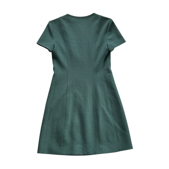 THEORY Wool Apalia Sheath Dress Front Zipper size 2 Professional Preppy Office - Picture 10 of 14